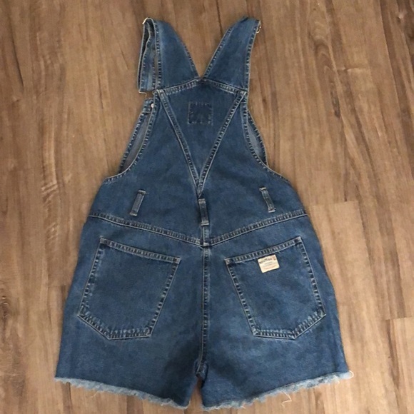 Vintage Route 66 denim overalls - Picture 4 of 6